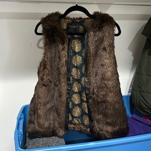 Sanctuary clothing faux fur vest